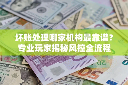 济南坏账处理哪家机构最靠谱？专业玩家揭秘风控全流程