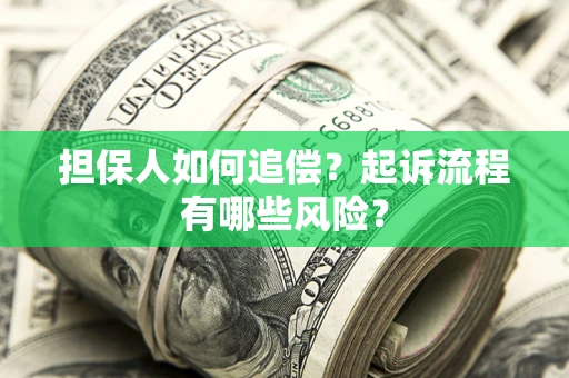 济南担保人如何追偿？起诉流程有哪些风险？
