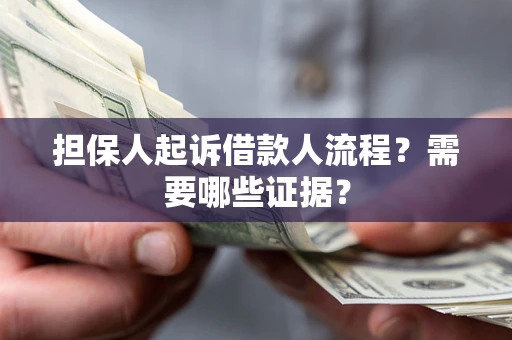 济南担保人起诉借款人流程？需要哪些证据？