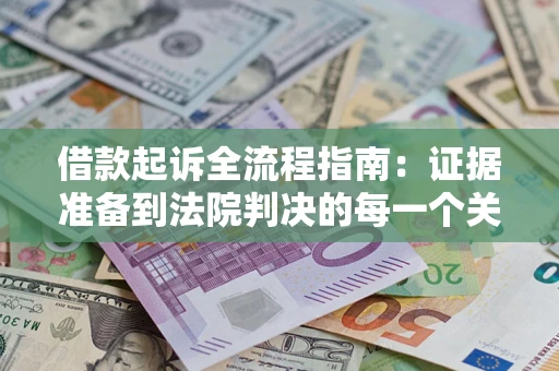 济南借款起诉全流程指南：证据准备到法院判决的每一个关键步骤