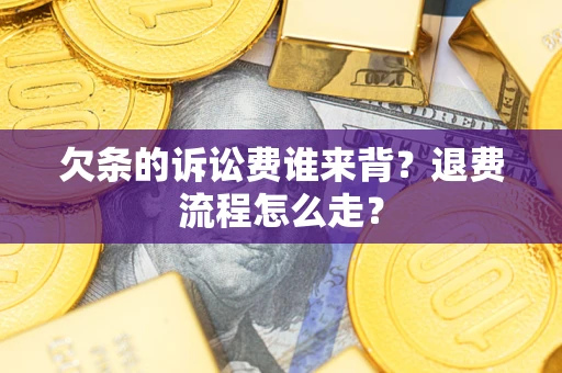 济南欠条的诉讼费谁来背？退费流程怎么走？
