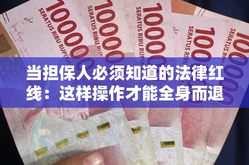济南当担保人必须知道的法律红线：这样操作才能全身而退